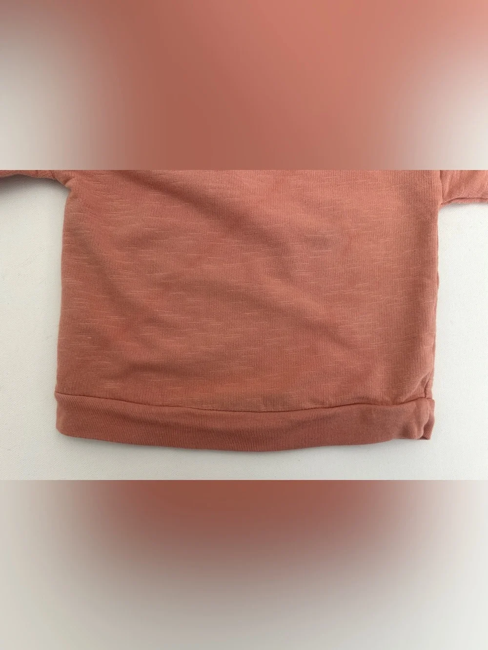Carter's girl’s sweatshirt, small glittery heart on the chest. Size 18M.